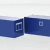 - Baucontainer, blau, 1:87, Herpa