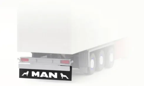 - Heckspritzlappen, MAN, 1:87, Herpa