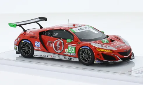 Acura NSX GT3 EVO22, IMSA, 24h Daytona, 2023, Harrison Contracting Company Racers Edge Motorsports with WTRAndretti, #93, R.Briscoe/D.Formal, 1:43, TrueScale Miniatures