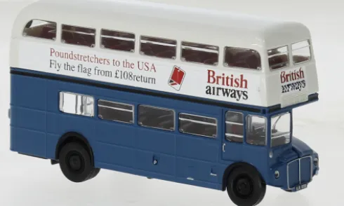AEC Routemaster, 1970, British Airways, 1:87, Brekina