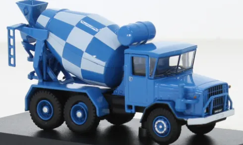 AEC 690 Cement Mixer, blau/weiss, 1:76, Oxford