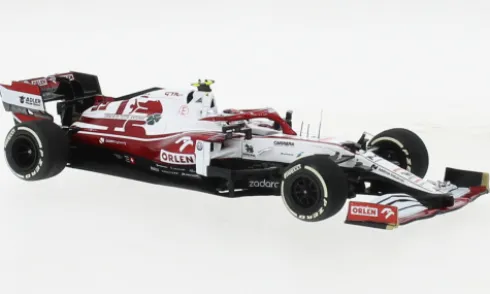 Alfa Romeo C41, Formel 1, GP Abu Dhabi, 2021, Alfa Romeo Racing Orlen, Orlen, #99, A.Giovinazzi, 1:43, Minichamps
