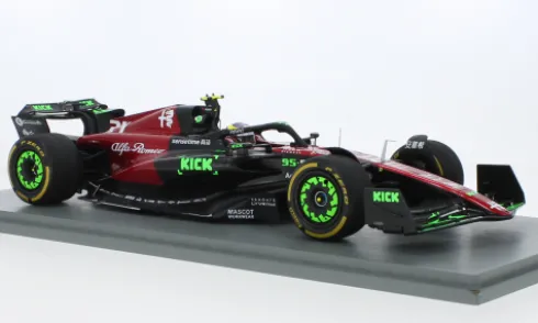 Alfa Romeo C43, Formel 1, GP Belgien, 2023, Alfa Romeo F1 Team Orlen, Stake, #24, Z.GuanYu, 1:18, Spark