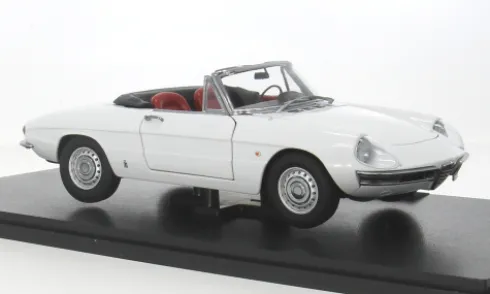 Alfa Romeo 1600 Duetto Spider, weiss/schwarz, 1966, 1:18, Touring