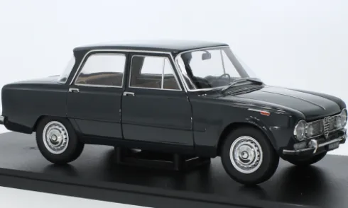 Alfa Romeo Giulia 1.6 Ti, dunkelgrau, 1962, 1:18, Mitica