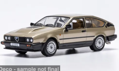 Alfa Romeo GTV 6, beige, 1982, 1:43, IXO