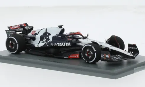 Alpha Tauri AT04, Formel 1, GP Singapur, 2023, Scuderia Alpha Tauri, #40, L.Lawson, 1:43, Spark