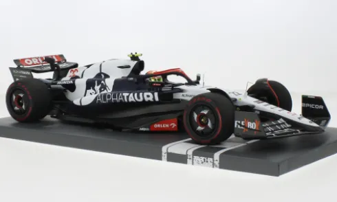 Alpha Tauri AT04, Formel 1, 2023, Scuderia Alpha Tauri, #22, Y.Tsunoda, 1:18, Minichamps