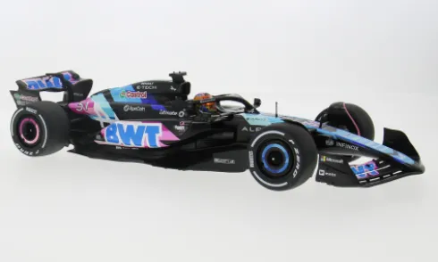 Alpine A524, Formel 1, 2024, Alpine F1 Team, 1:18, Solido