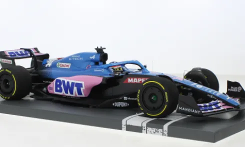 Alpine A522, Formel 1, GP Australien, 2022, BWT Alpine F1 Team, BWT, #14, F.Alonso, 1:18, Minichamps