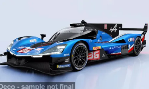 Alpine A424, 6h São Paulo, 2025, Alpine Endurance Team, #36, J.Gounon/F.Makowiecki, 1:18, Solido