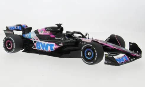 Alpine A524 Presentation, pink/Dekor, Formel 1, 2025, BWT Alpine F1 Team, BWT, 1:18, Solido