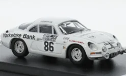 Alpine Renault A110, RAC Rallye, 1972, #86, J.Robinson/D.Rodgers, 1:43, Trofeu