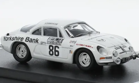 Alpine Renault A110, RAC Rallye, 1972, #86, J.Robinson/D.Rodgers, 1:43, Trofeu