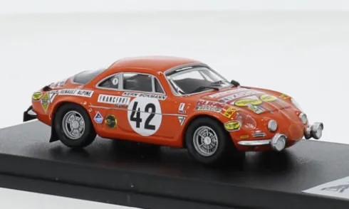 Alpine Renault A110, Rallye WM, Rallye Monte Carlo, 1973, #42, D.Kern/F.Bökmann, 1:43, Trofeu