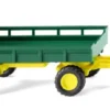 Anhänger Landwirtschaftlicher Anhänger, grün, 1951, 1:87, Wiking