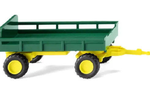 Anhänger Landwirtschaftlicher Anhänger, grün, 1951, 1:87, Wiking