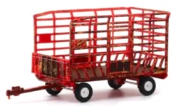 Anhänger Heuballenwagen, 1:64, Greenlight