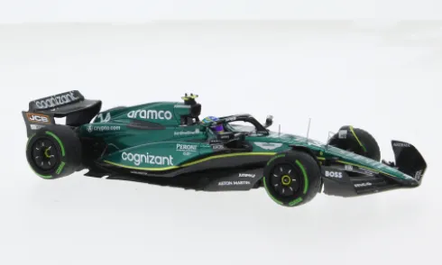 Aston Martin AMR23, Formel 1, GP Monaco, 2023, Aston Martin Aramco Cognizant F1 Team, Cognizant, #14, F.Alonso, 1:43, Minichamps