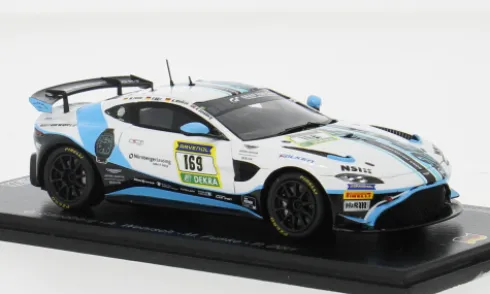Aston Martin Vantage AMR GT4, 24h Nürburgring, 2024, Dörr Motorsport, #169, O.Sandberg/A.Wenisch, 1:43, Spark