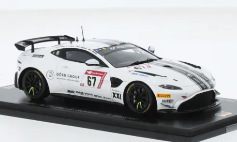 Aston Martin Vantage AMR GT4, 24h Nürburgring, 2023, Dörr Motorsport, #67, T.Nouet/M.Funke, 1:43, Spark