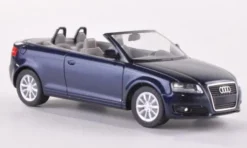 Audi A3 Cabriolet (8P), dunkelblau, 2008, 1:87, I-Herpa