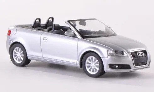 Audi A3 Cabriolet (8P), silber, 2008, 1:87, I-Herpa