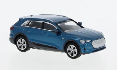 Audi E-Tron, blau, 2020, 1:87, Minichamps