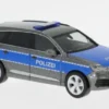 Audi Q7, Polizei Vorführfahrzeug, 1:87, Herpa