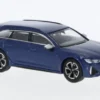Audi RS 6 Avant, blau, 2019, 1:87, Minichamps