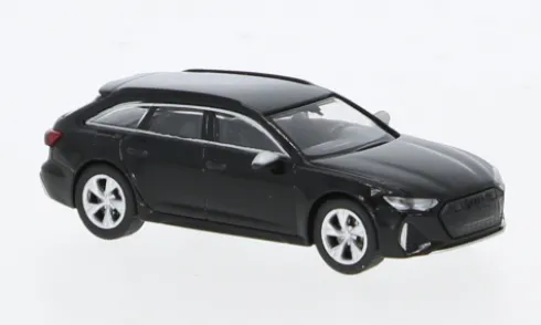 Audi RS 6 Avant, schwarz, 2019, 1:87, Minichamps
