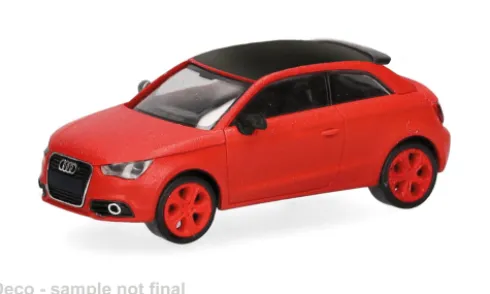 Audi S1, rot, 1:87, Herpa