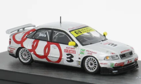 Audi A4 Quattro, Macau Guia Race, 1996, #3, F.Biela, 1:64, Tarmac Works