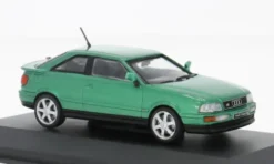 Audi Coupe S2, grün, 1994, 1:43, Solido