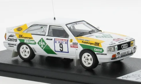 Audi quattro, Rally Hunsrück, 1987, #9, A.Schwarz/H-J.Hösch, 1:43, Trofeu