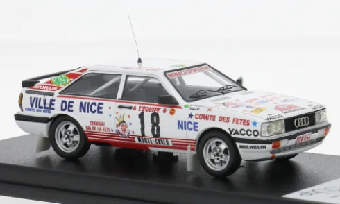 Audi quattro, Rally Monte Carlo, 1987, #18, A.Tchine/G.Thimonier, 1:43, Trofeu