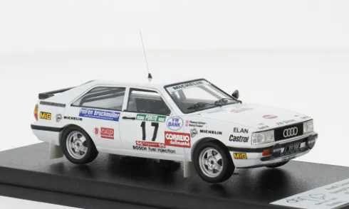 Audi quattro, Rally Portugal, 1987, #17, G.Fischer/T.Zeltner, 1:43, Trofeu
