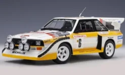 Audi Quattro S1, Rallye Monte Carlo, 1986, HB Audi Team, #6, H.Mikkola/A.Hertz, 1:18, AUTOart