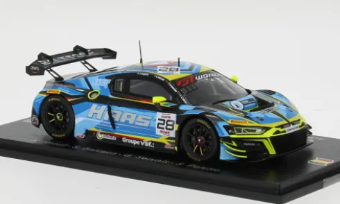 Audi R8 LMS EVO II, 24h Spa, 2025, Haas RT, #28, X.Knauf/S.Balcaen, 1:43, Spark