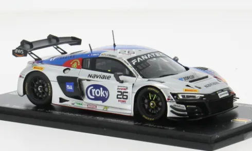 Audi R8 LMS GT3 EVO II, 24h Spa, 2024, Sainteloc Racing, #26, A.Varutti/G.Stadsbader, 1:43, Spark