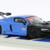 Audi R8 LMS GT3 EVO II (Tarmac Works 10th Anniversary), blau/schwarz, 1:64, Tarmac Works