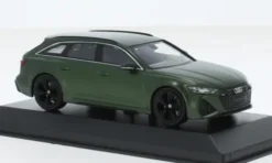 Audi RS6 Avant, dunkelgrün, 2019, 1:43, Minichamps