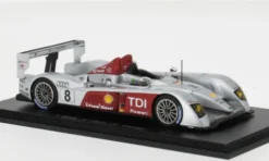 Audi R10 TDI, 24h Le Mans, 2006, Team Joest, #8, F.Biela/E.Pirro, 1:43, Spark