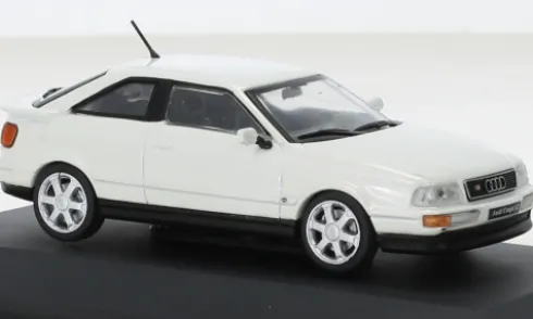 Audi S2 Coupe, weiss, 1993, 1:43, Solido