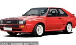 Audi Sport quattro, rot/schwarz, 1985, 1:24, Bburago