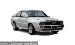 Audi Sport quattro, weiss, 1985, 1:24, Bburago