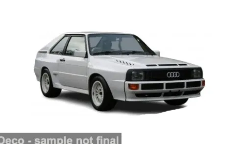 Audi Sport quattro, weiss, 1985, 1:24, Bburago