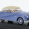 Austin Atlantic Coupe, blau/hellbeige, 1:76, Oxford