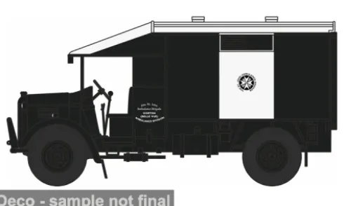Austin K2 Ambulance, St Johns, 1:76, Oxford