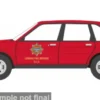 Austin Maestro, London Fire Brigade, 1:76, Oxford